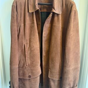 Orvis Men's Tan Suede Field Jacket